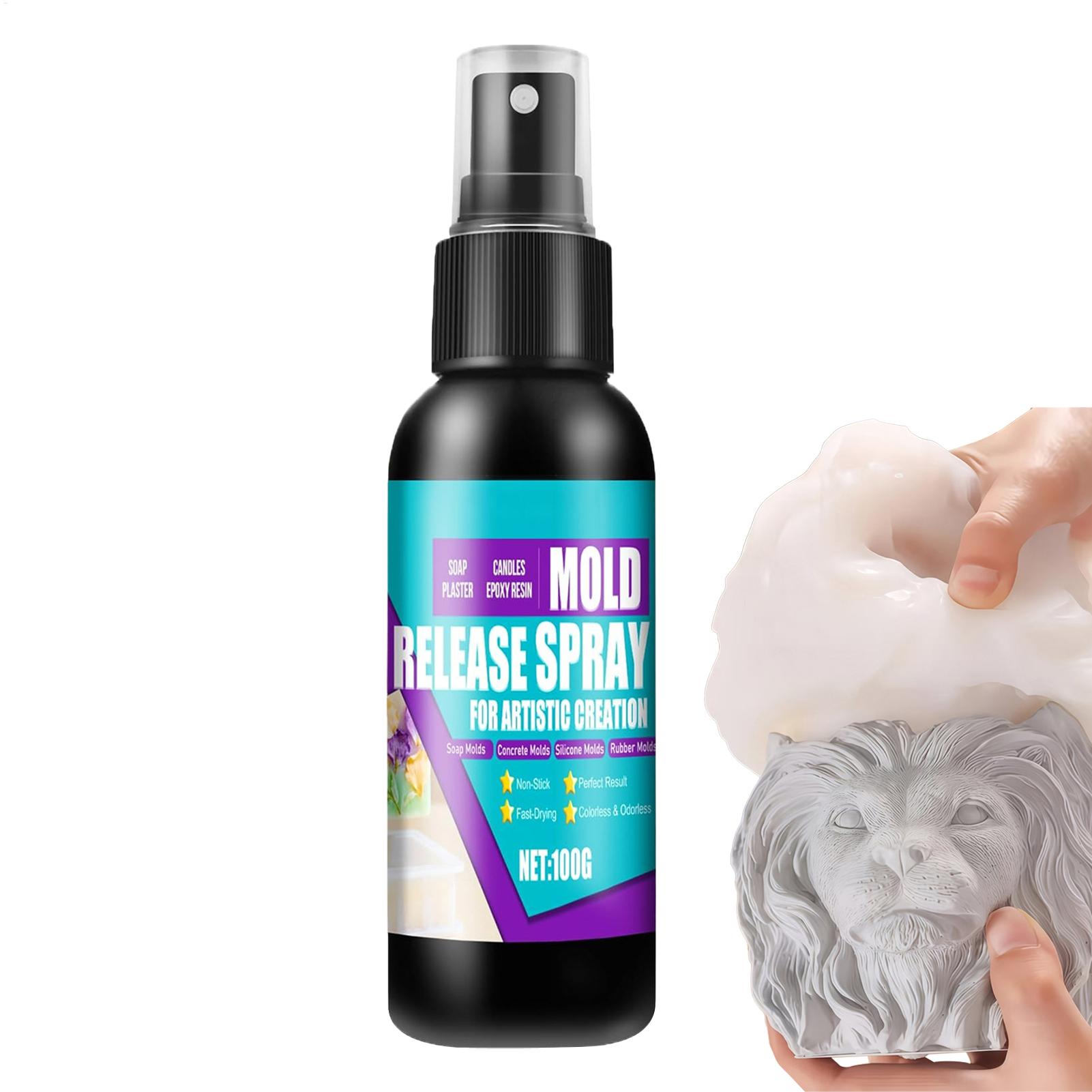 Candle For Supplies - Spray de démoulage 100g, agent antiadhésif