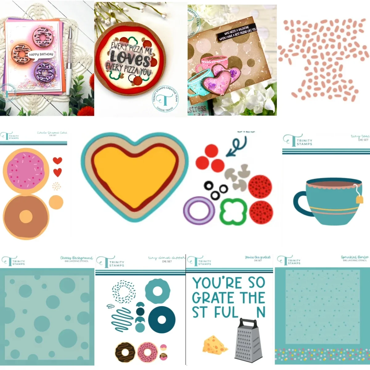 Candle Sachet - Matrices de Découpe en Métal Cœurs