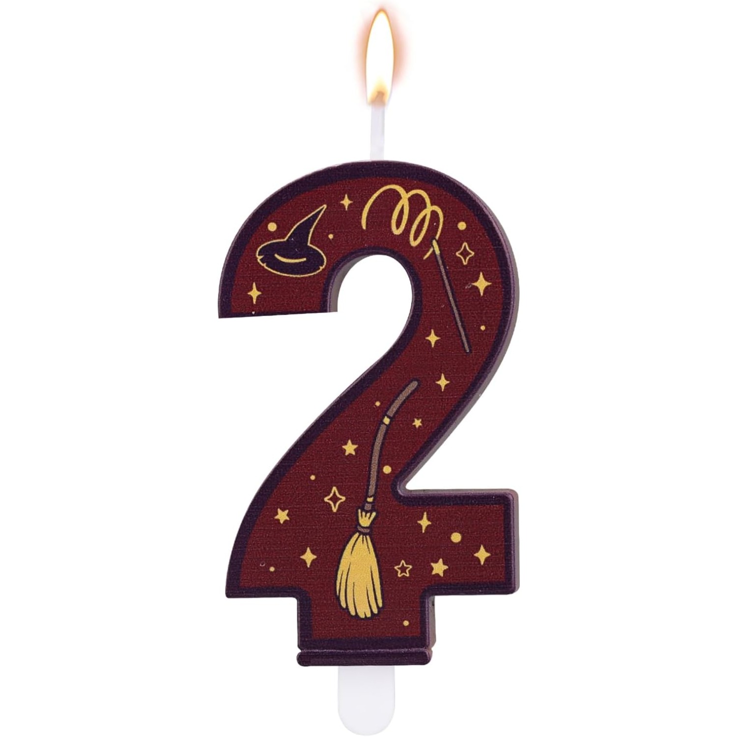 Candle For Supplies - 1 ensemble de bougies brunes à
