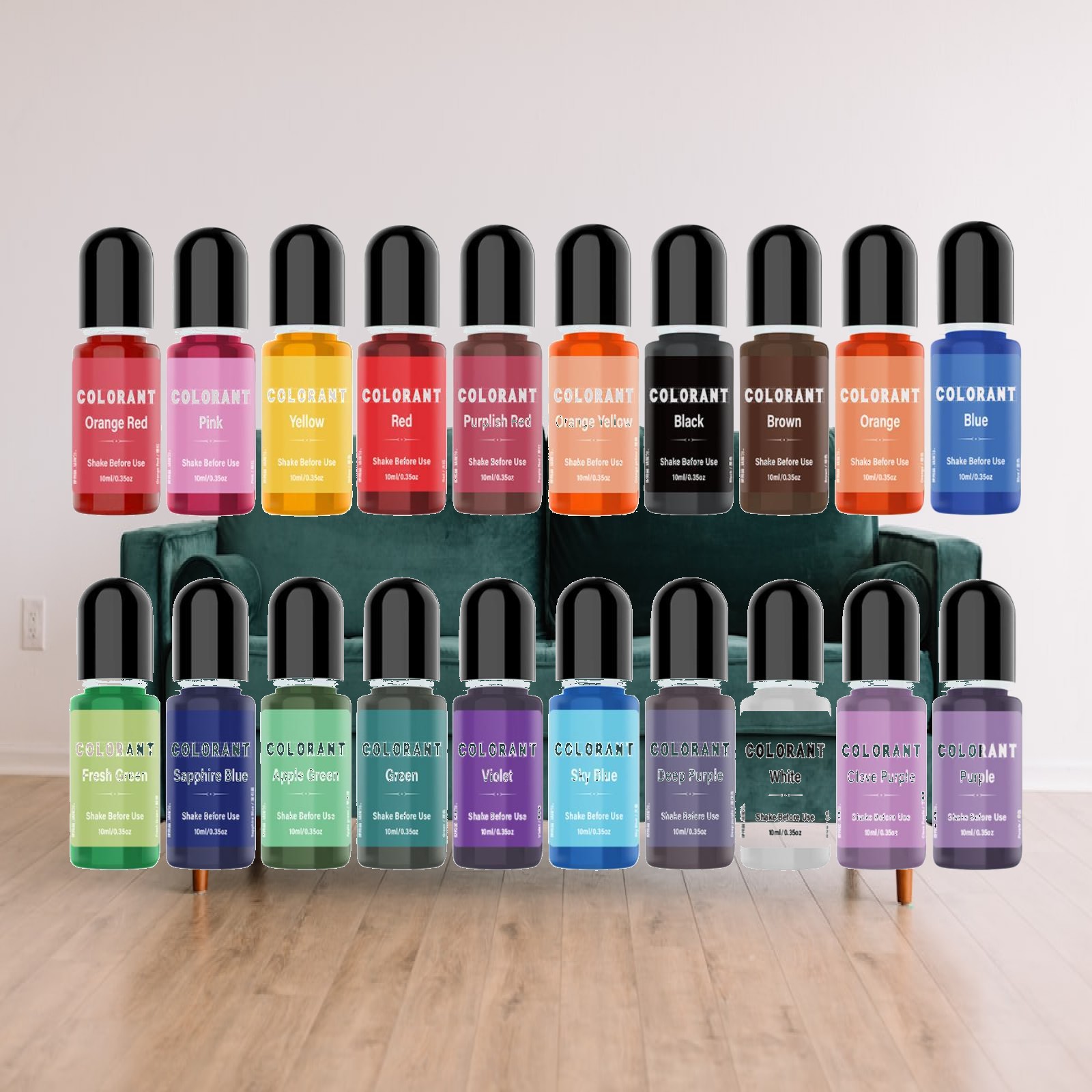 Candle Supplies Beeswax - Colorant liquide professionnel pour bougies aux