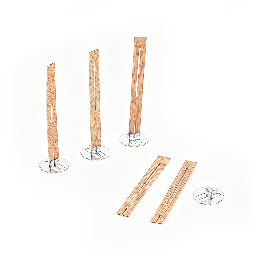 5 mèches de bougie en bois nat - Candle Supplies Beeswax avis et prix