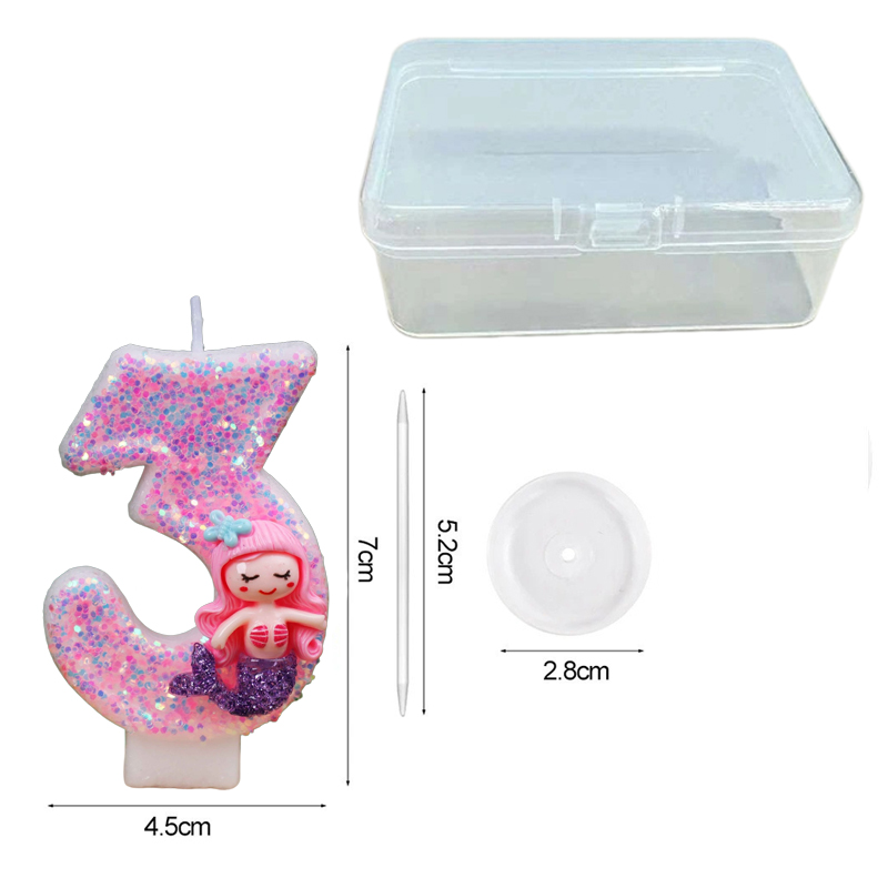 Bougies d'anniversaire numériq - Candle For Supplies avis et prix