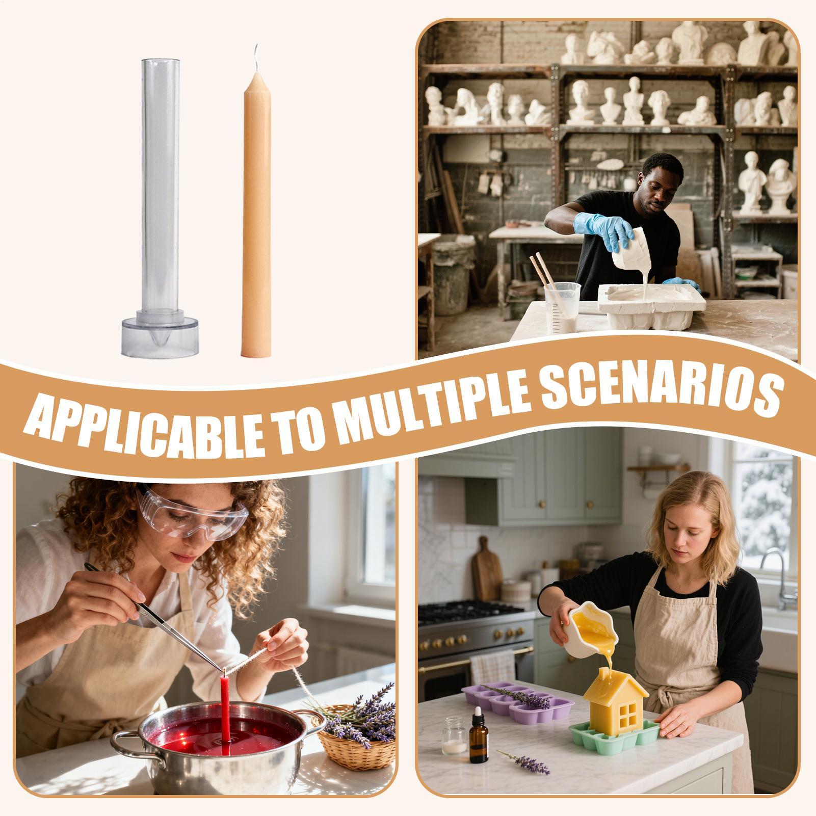 Moule à bougie conique en cire - Candle Supplies Beeswax avis et prix