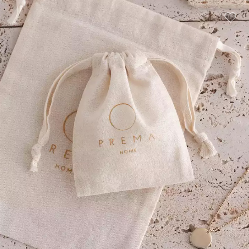 Sacs cadeaux en coton naturel, - Candle Sachet avis et prix