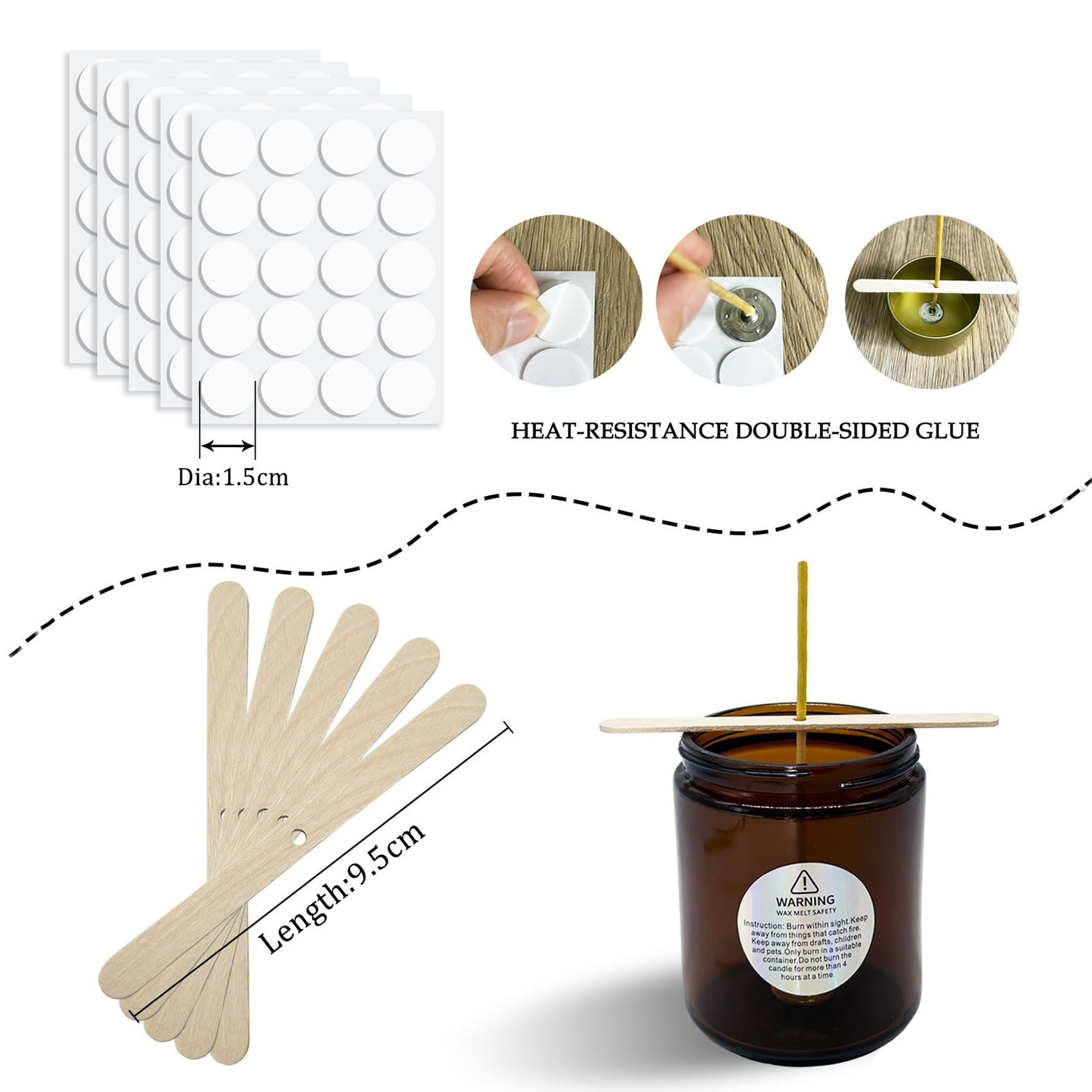 Mèches de bougies en cire d'ab - Candle Supplies Beeswax avis et prix