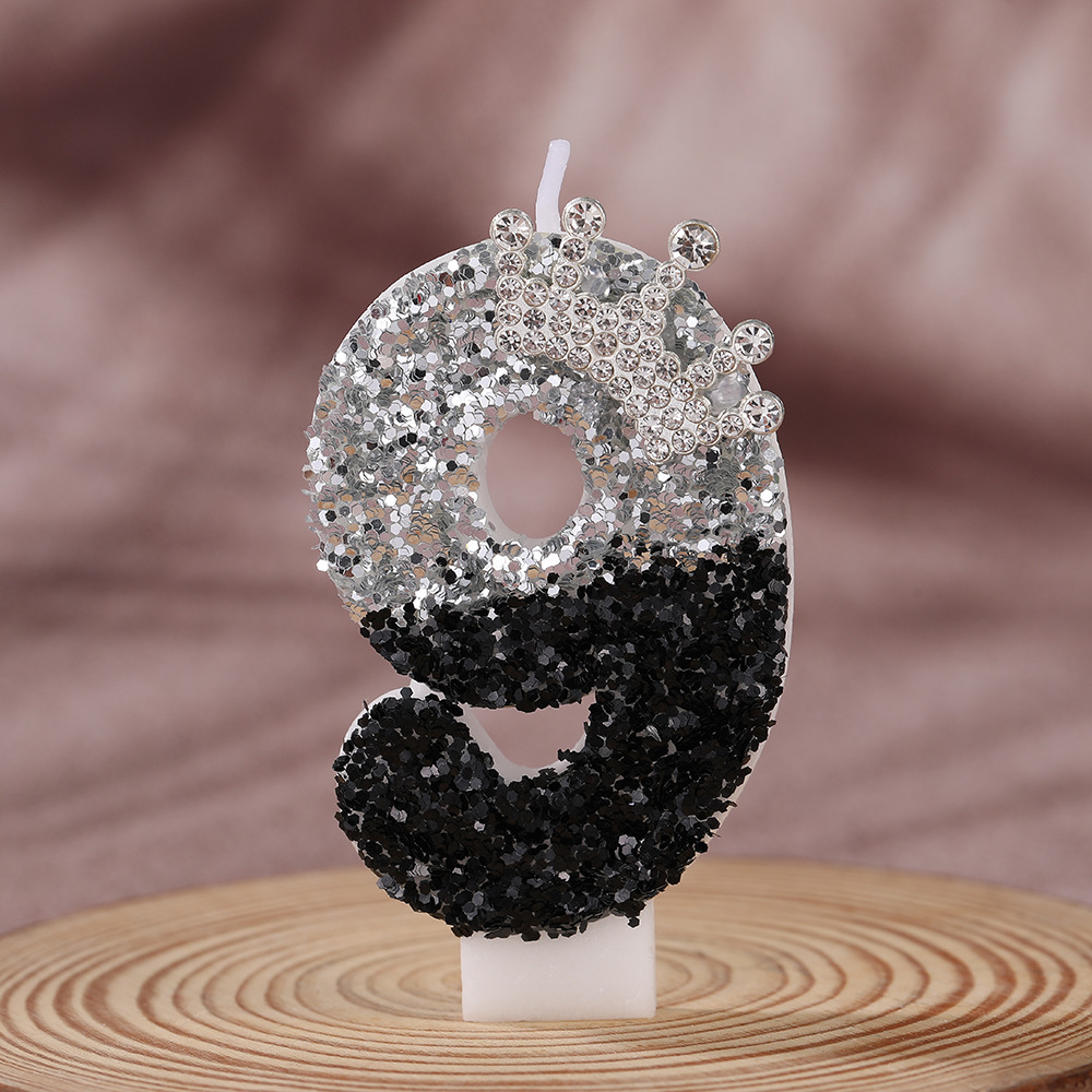 Couronne dégradée noir-argent  - Candle For Supplies avis et prix